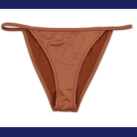CLOSING SALE! Metallic copper 2 piece bikini - Picture 2 of 4